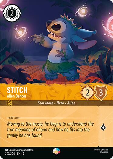 Stitch - Alien Dancer (Epic) (207/204) [Fabled] - Disney - Card Brawlers | Quebec | Canada |