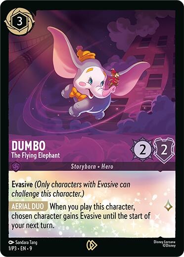 Dumbo - The Flying Elephant (1/P3) [Promo Cards] - Disney - Card Brawlers | Quebec | Canada |