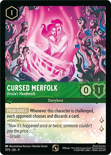 Cursed Merfolk - Ursula's Handiwork (7/P3) [Promo Cards] - Disney - Card Brawlers | Quebec | Canada |