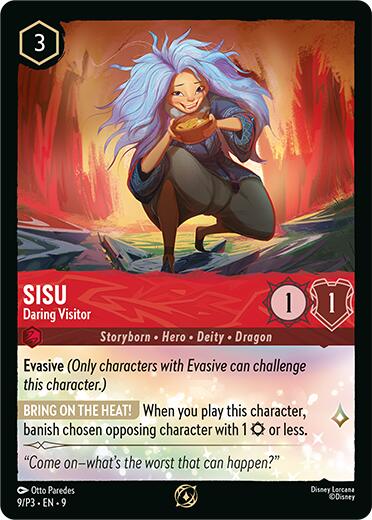 Sisu - Daring Visitor (9/P3) [Promo Cards] - Disney - Card Brawlers | Quebec | Canada |