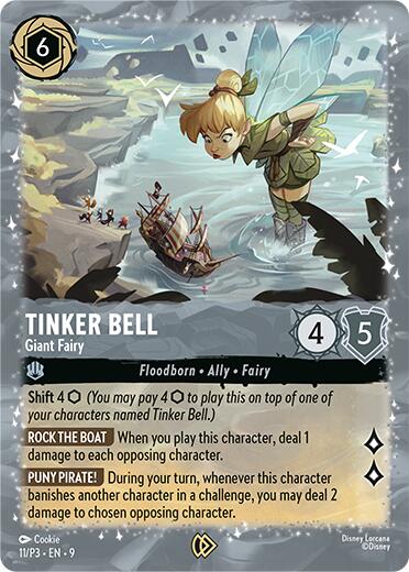 Tinker Bell - Giant Fairy (11/P3) [Promo Cards] - Disney - Card Brawlers | Quebec | Canada |