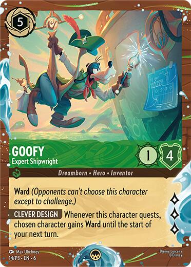 Goofy - Expert Shipwright (Disney Cruise Promo) (14/P3) [Promo Cards] - Disney - Card Brawlers | Quebec | Canada |