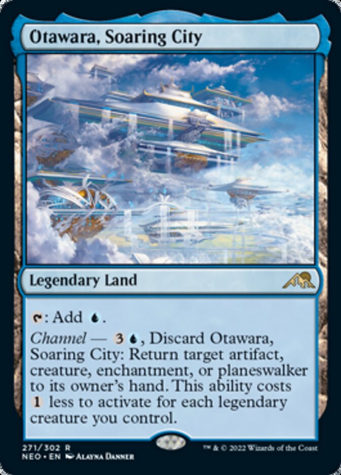 Otawara, Soaring City [Kamigawa: Neon Dynasty] - Magic: The Gathering - Card Brawlers | Quebec | Canada |