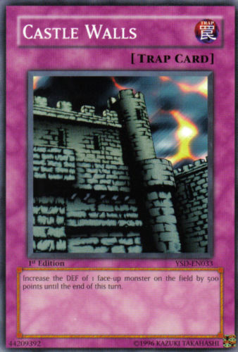 Castle Walls [YSD-EN033] Common - Yu-Gi-Oh! - Card Brawlers | Quebec | Canada |