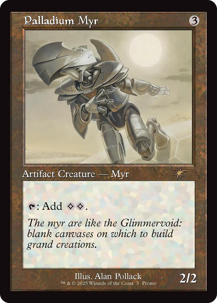 Palladium Myr (Retro Frame) [Standard Showdown Promos] - Magic: The Gathering - Card Brawlers | Quebec | Canada |