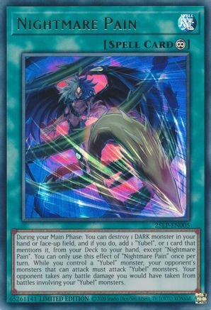 Nightmare Pain [25LP-EN005] Ultra Rare - Yu-Gi-Oh! - Card Brawlers | Quebec | Canada |