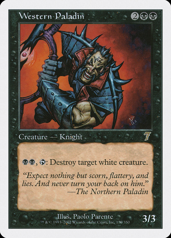 Western Paladin [Seventh Edition] - Magic: The Gathering - Card Brawlers | Quebec | Canada |