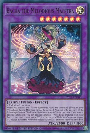 Bacha the Melodious Maestra [25LP-EN006] Ultra Rare - Yu-Gi-Oh! - Card Brawlers | Quebec | Canada |