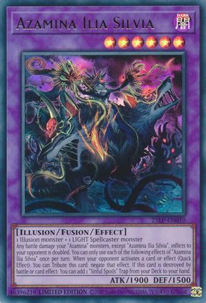 Azamina Ilia Silvia [25LP-EN010] Ultra Rare - Yu-Gi-Oh! - Card Brawlers | Quebec | Canada |