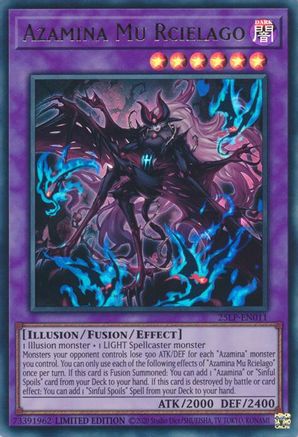 Azamina Mu Rcielago [25LP-EN011] Ultra Rare - Yu-Gi-Oh! - Card Brawlers | Quebec | Canada |