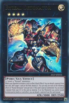 Ryzeal Detonator [25LP-EN014] Ultra Rare - Yu-Gi-Oh! - Card Brawlers | Quebec | Canada |