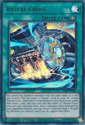 Ryzeal Cross [25LP-EN015] Ultra Rare - Yu-Gi-Oh! - Card Brawlers | Quebec | Canada |