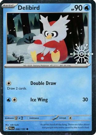 Delibird (046/193) (Calendrier des fêtes) [Cartes diverses] 