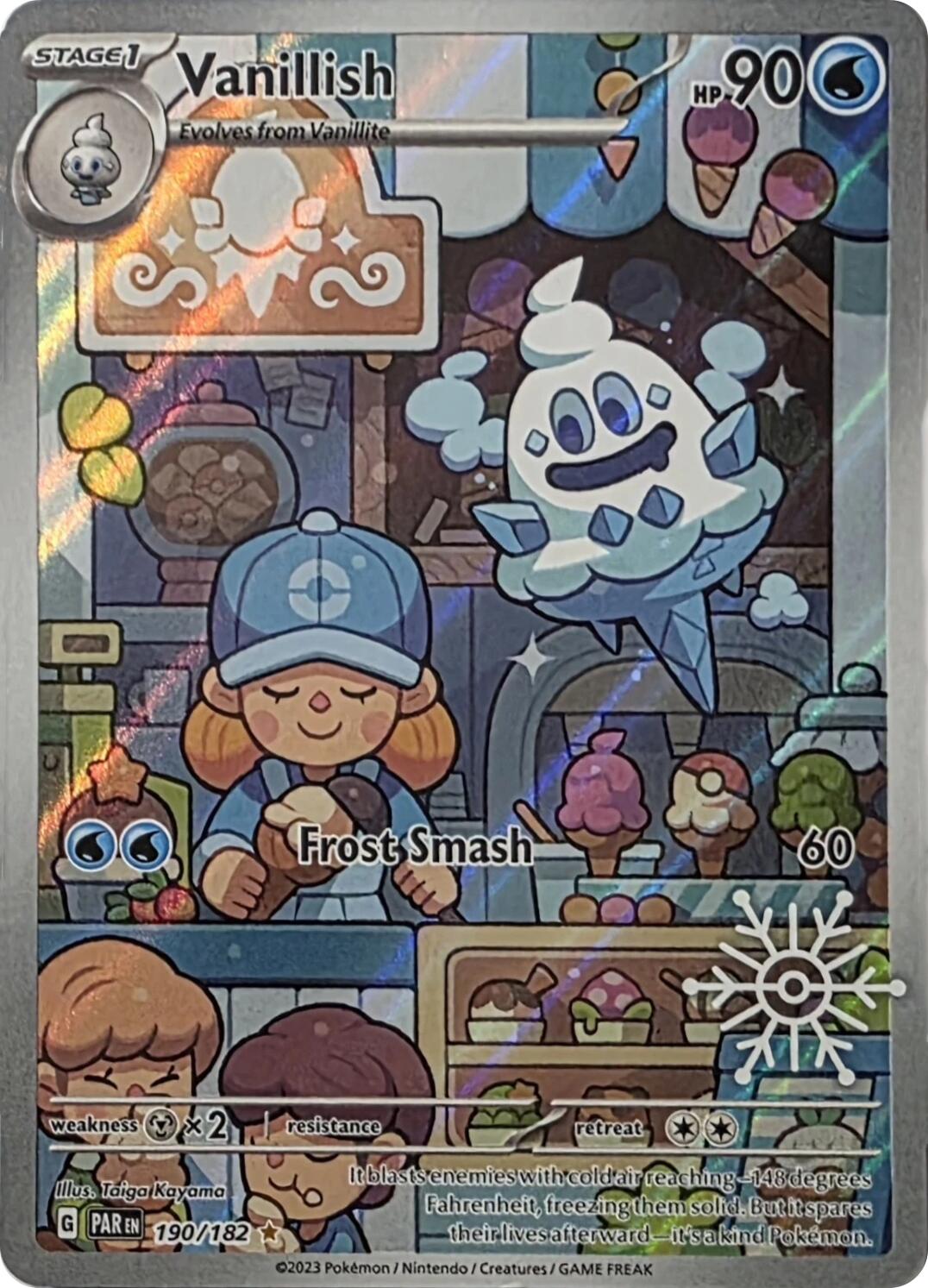 Vanillish (190/182) (Holiday Calendar) [Miscellaneous Cards] - Pokémon - Card Brawlers | Quebec | Canada |