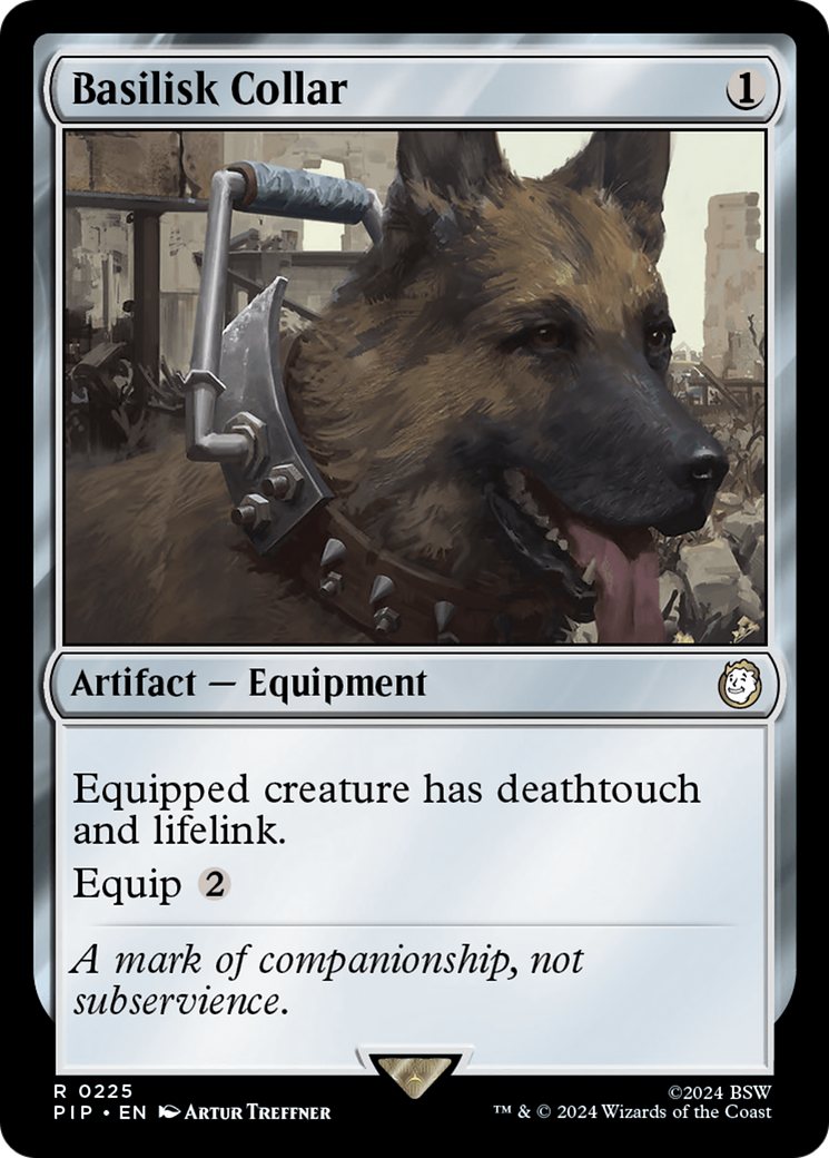Basilisk Collar [Fallout] - Magic: The Gathering - Card Brawlers | Quebec | Canada |