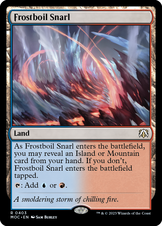 Frostboil Snarl [March of the Machine Commander] - Magic: The Gathering - Card Brawlers | Quebec | Canada |