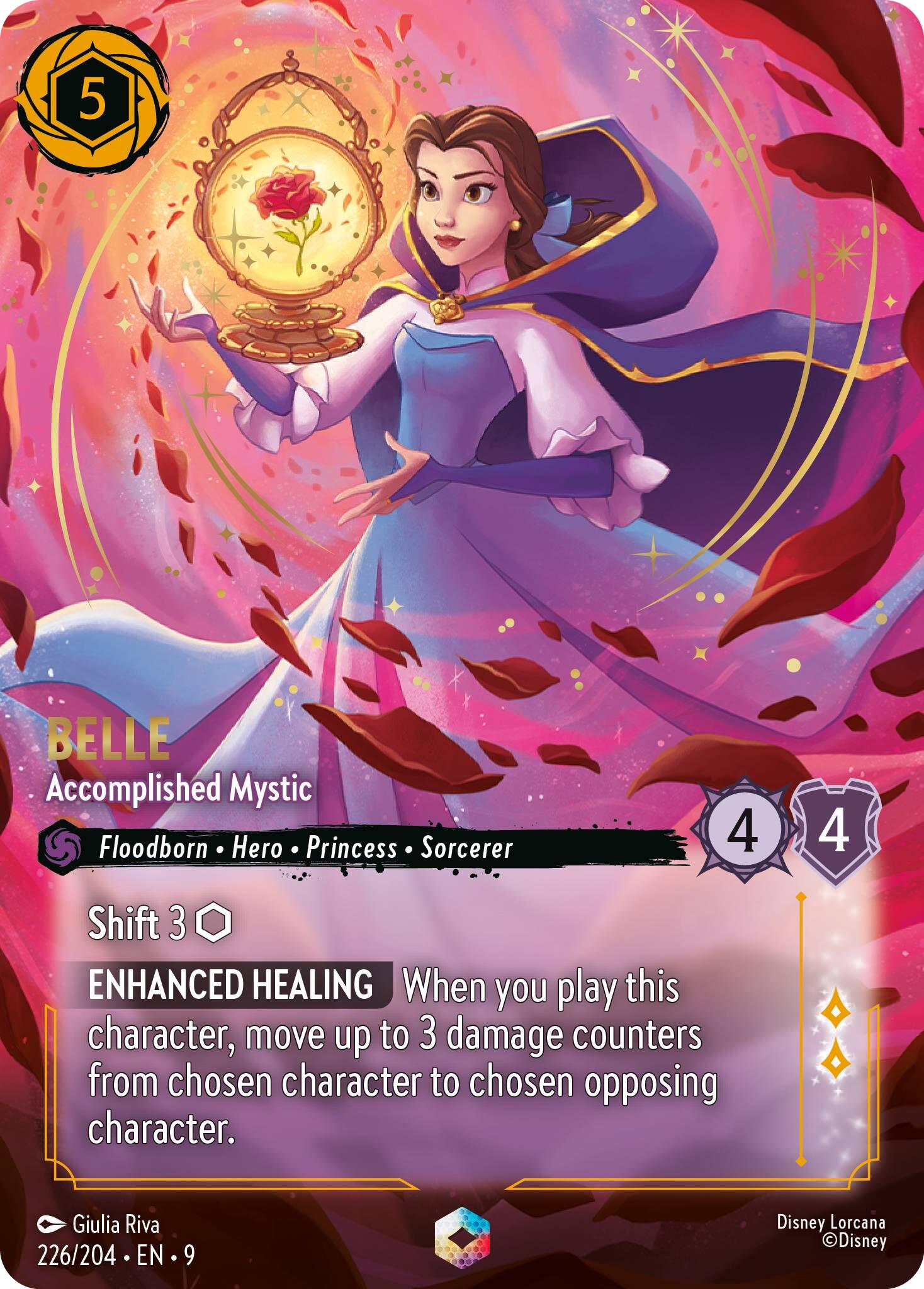 Belle - Accomplished Mystic (Enchanted) (226/204) [Fabled] - Disney - Card Brawlers | Quebec | Canada |