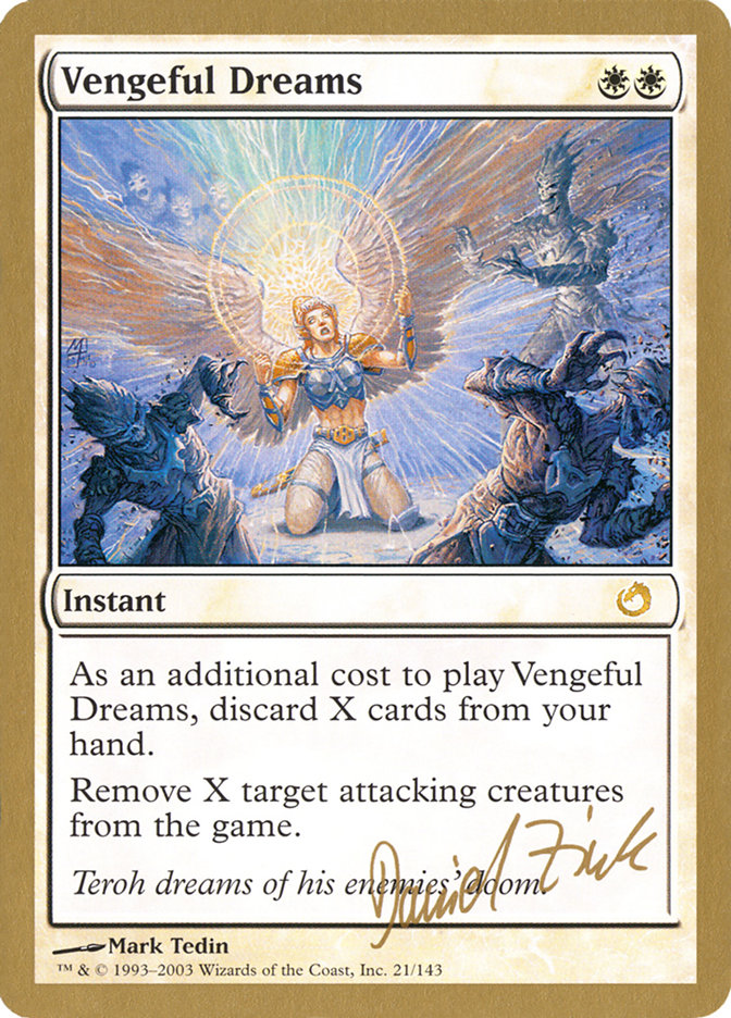 Vengeful Dreams (Daniel Zink) [World Championship Decks 2003] - Magic: The Gathering - Card Brawlers | Quebec | Canada |