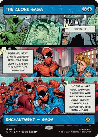 The Clone Saga (Borderless) [Marvel's Spider-Man] - Magic: The Gathering - Card Brawlers | Quebec | Canada |