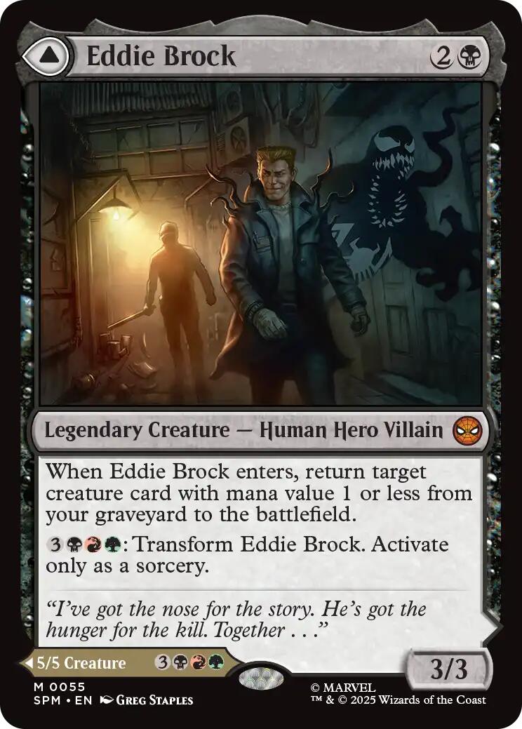 Eddie Brock [Marvel's Spider-Man] - Magic: The Gathering - Card Brawlers | Quebec | Canada |