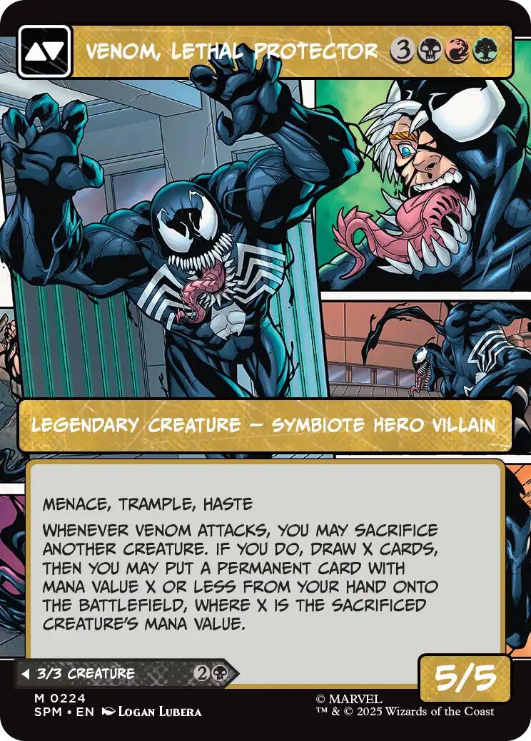 Eddie Brock (0224) (Borderless) [Marvel's Spider-Man] - Magic: The Gathering - Card Brawlers | Quebec | Canada |