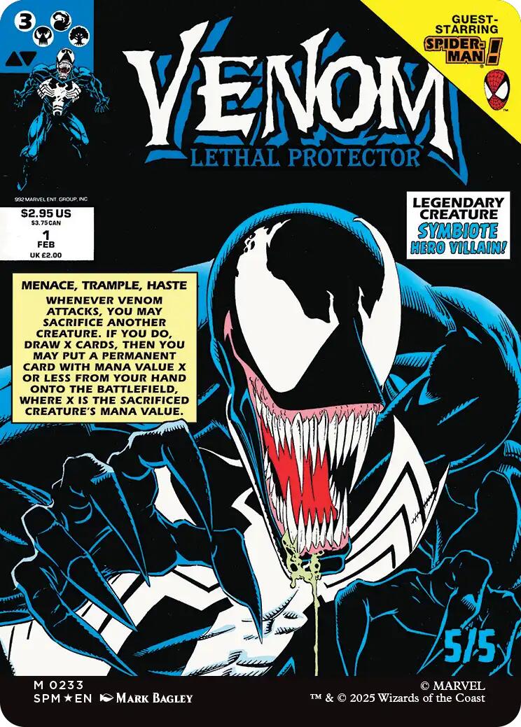 Eddie Brock (0233) (Borderless) [Marvel's Spider-Man] - Magic: The Gathering - Card Brawlers | Quebec | Canada |