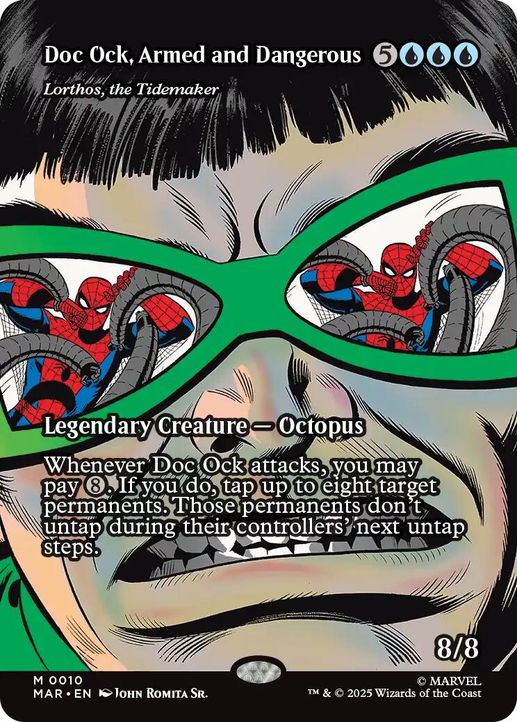 Doc Ock, Armed and Dangerous - Lorthos, the Tidemaker (Borderless) [Marvel Universe: Eternal-Legal] - Magic: The Gathering - Card Brawlers | Quebec | Canada |