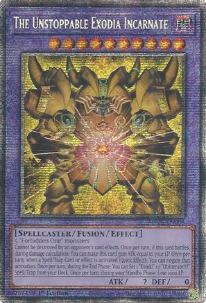 The Unstoppable Exodia Incarnate [MP25-EN008] Starlight Rare - Yu-Gi-Oh! - Card Brawlers | Quebec | Canada |