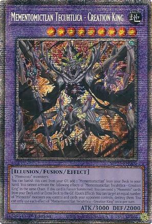 Mementomictlan Tecuhtlica - Creation King [MP25-EN010] Starlight Rare - Yu-Gi-Oh! - Card Brawlers | Quebec | Canada |