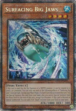 Surfacing Big Jaws [MP25-EN012] Starlight Rare - Yu-Gi-Oh! - Card Brawlers | Quebec | Canada |