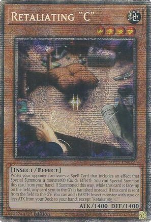 Retaliating "C" [MP25-EN027] Starlight Rare - Yu-Gi-Oh! - Card Brawlers | Quebec | Canada |