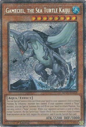 Gameciel, the Sea Turtle Kaiju [MP25-EN028] Starlight Rare - Yu-Gi-Oh! - Card Brawlers | Quebec | Canada |