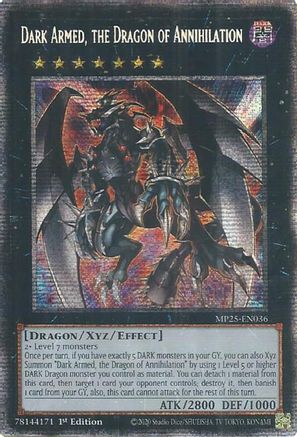 Dark Armed, the Dragon of Annihilation [MP25-EN036] Starlight Rare - Yu-Gi-Oh! - Card Brawlers | Quebec | Canada |