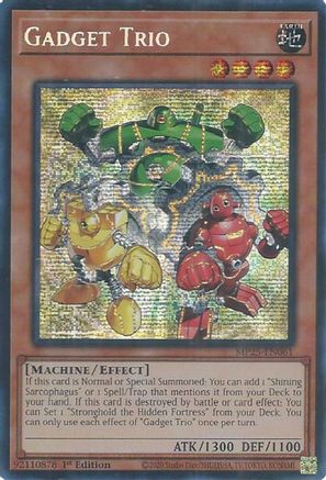 Gadget Trio [MP25-EN061] Prismatic Secret Rare - Yu-Gi-Oh! - Card Brawlers | Quebec | Canada |
