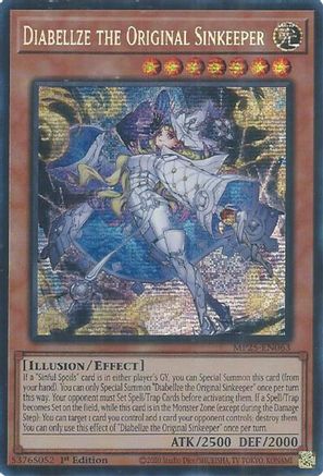 Diabellze the Original Sinkeeper [MP25-EN063] Prismatic Secret Rare - Yu-Gi-Oh! - Card Brawlers | Quebec | Canada |