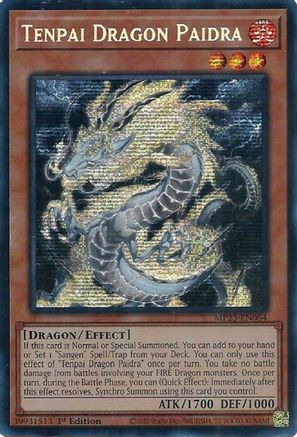 Tenpai Dragon Paidra [MP25-EN064] Prismatic Secret Rare - Yu-Gi-Oh! - Card Brawlers | Quebec | Canada |