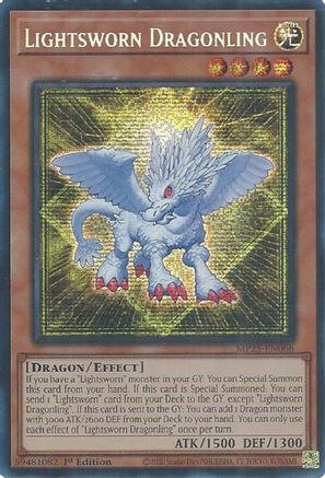 Lightsworn Dragonling [MP25-EN066] Prismatic Secret Rare - Yu-Gi-Oh! - Card Brawlers | Quebec | Canada |