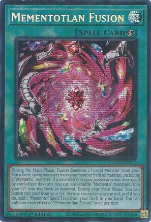 Fusion Mementotlan [MP25-EN073] Rare secrète prismatique 