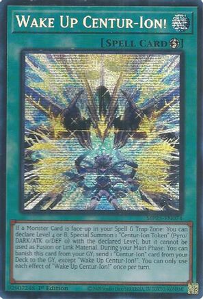 Wake Up Centur-Ion! [MP25-EN074] Prismatic Secret Rare - Yu-Gi-Oh! - Card Brawlers | Quebec | Canada |