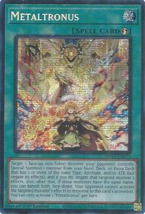 Metaltronus [MP25-EN075] Prismatic Secret Rare - Yu-Gi-Oh! - Card Brawlers | Quebec | Canada |