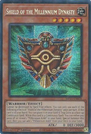 Shield of the Millennium Dynasty [MP25-EN078] Prismatic Secret Rare - Yu-Gi-Oh! - Card Brawlers | Quebec | Canada |
