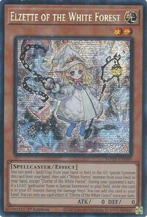 Elzette of the White Forest [MP25-EN080] Prismatic Secret Rare - Yu-Gi-Oh! - Card Brawlers | Quebec | Canada |