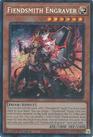 Fiendsmith Engraver [MP25-EN081] Prismatic Secret Rare - Yu-Gi-Oh! - Card Brawlers | Quebec | Canada |