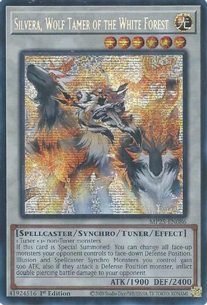 Silvera, Wolf Tamer of the White Forest [MP25-EN086] Prismatic Secret Rare - Yu-Gi-Oh! - Card Brawlers | Quebec | Canada |