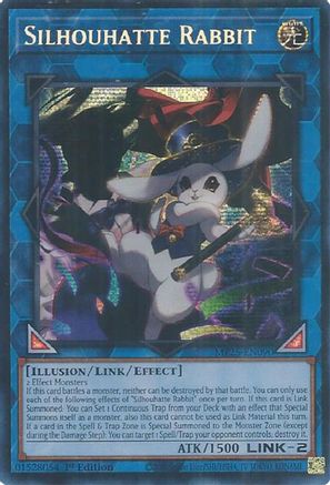 Silhouhatte Rabbit [MP25-EN090] Prismatic Secret Rare - Yu-Gi-Oh! - Card Brawlers | Quebec | Canada |
