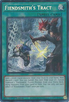 Fiendsmith's Tract [MP25-EN093] Prismatic Secret Rare - Yu-Gi-Oh! - Card Brawlers | Quebec | Canada |