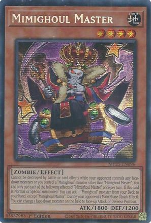 Mimighoul Master [MP25-EN096] Prismatic Secret Rare