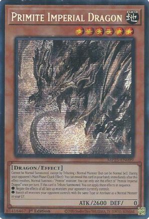 Primite Imperial Dragon [MP25-EN099] Prismatic Secret Rare - Yu-Gi-Oh! - Card Brawlers | Quebec | Canada |