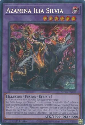 Azamina Ilia Silvia [MP25-EN103] Prismatic Secret Rare - Yu-Gi-Oh! - Card Brawlers | Quebec | Canada |