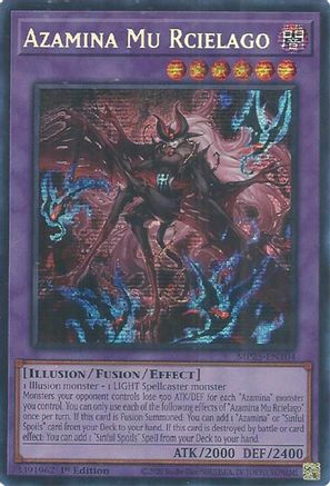 Azamina Mu Rcielago [MP25-EN104] Prismatic Secret Rare - Yu-Gi-Oh! - Card Brawlers | Quebec | Canada |